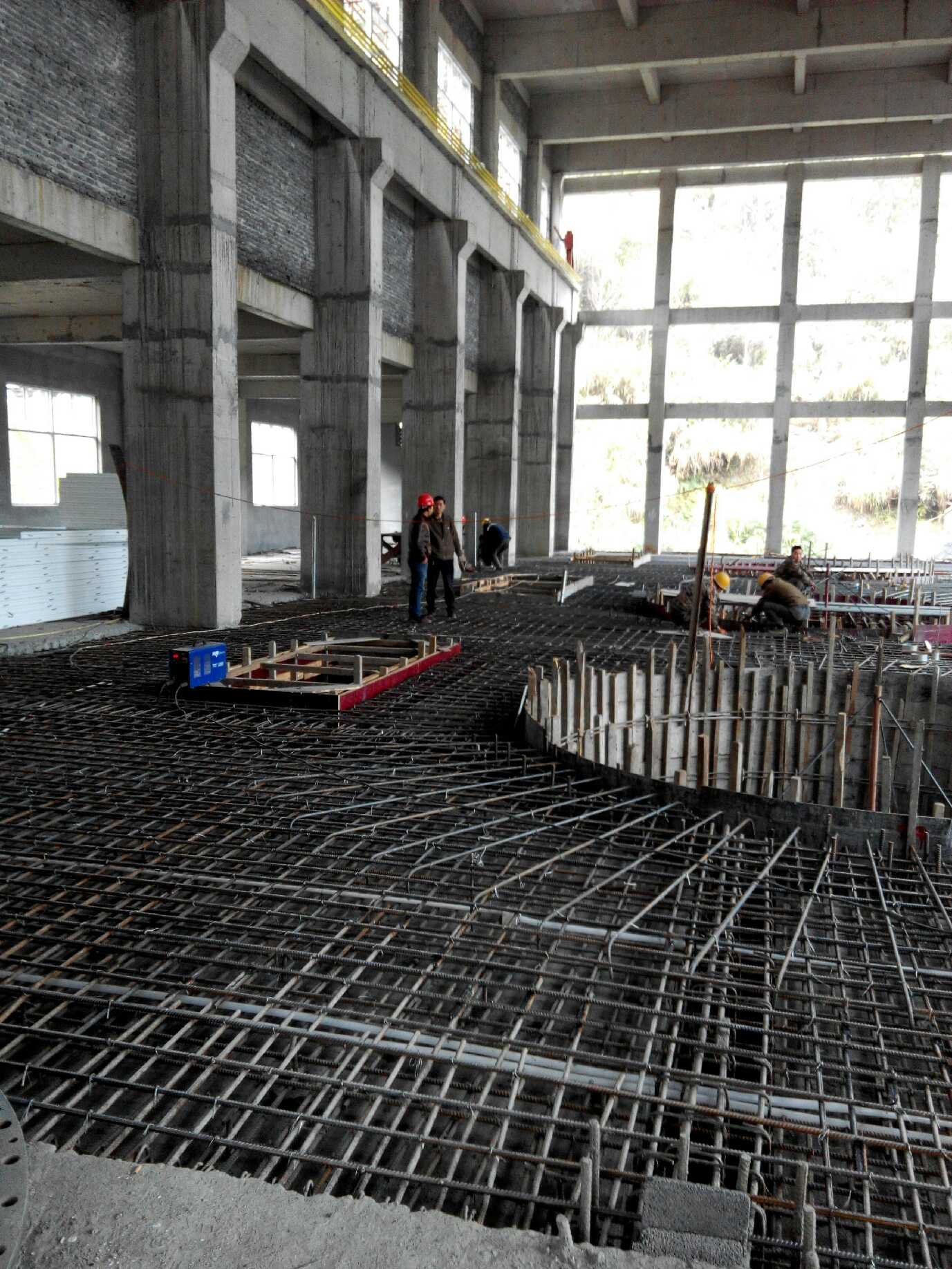 白土嶺電站安裝現(xiàn)場(chǎng)