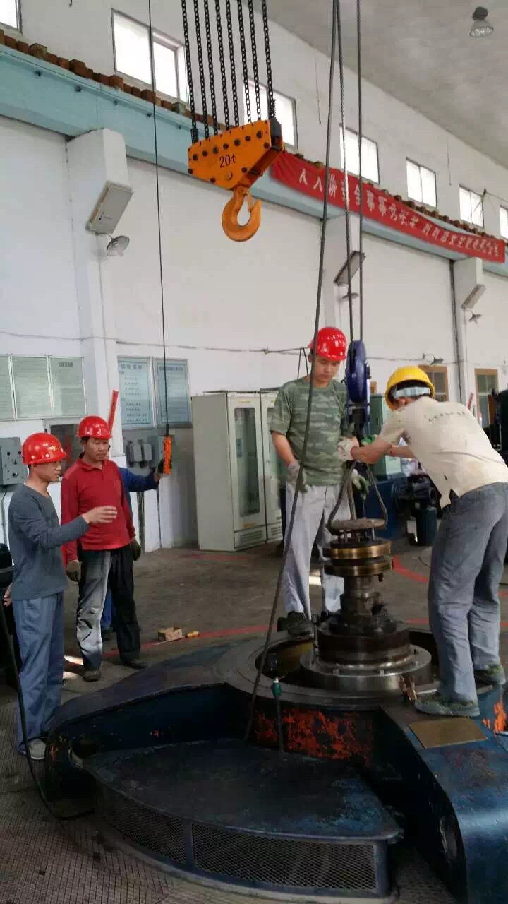 泥坪電站機(jī)組大修